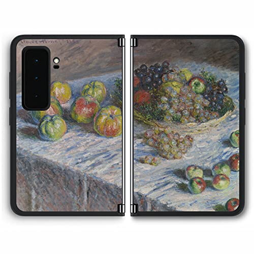 �y�w�ʍ��E2�����zClearView(�N���A�r���[) Surface Duo 2�p �w�� �ی� �t�B���� ����v�����g �N���[�h�E���l �i Claude Monet) �ь�ƕ���