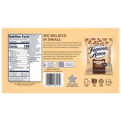Famous Amos Classic Chocolate Chip Cookies thumb #1