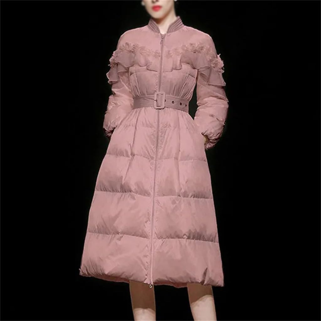 Cotton Women's Long Sleeve Zipper Cutout Dress Thickened Slim Jacket Clothing