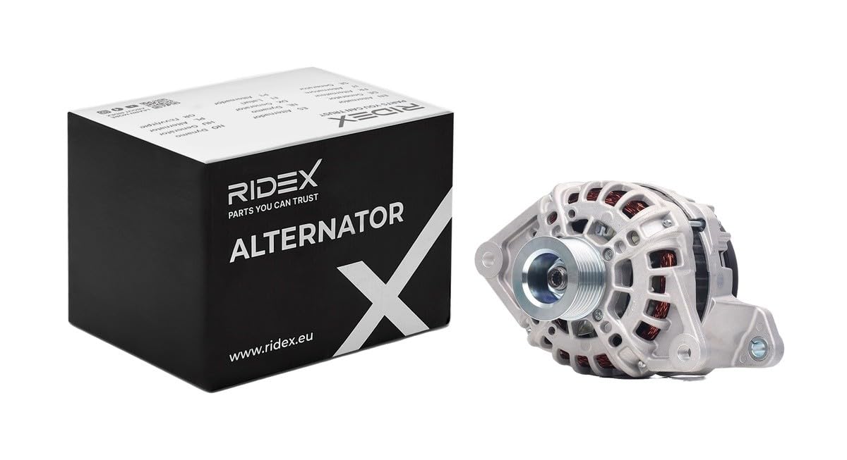 Alternator Generator RIDEX 4G0817 150A 14V Kompatybilny z IVECO DAILY V platforma/podwozie DAILY V nadwozie pełne/kombi DAILY IV nadwozie pełne/kombi Daily IV Burtowy Ciężarówka/Podwozie