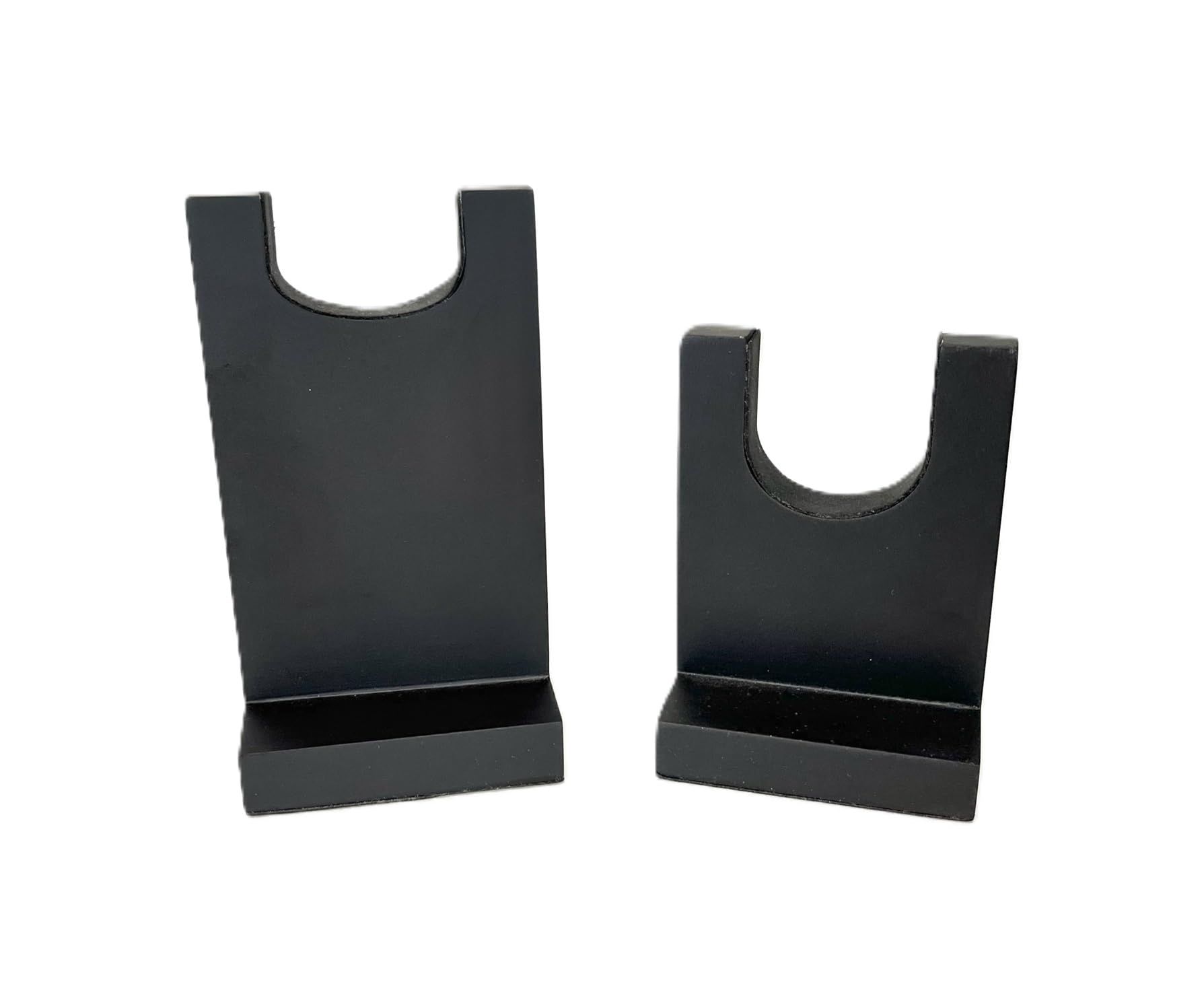 Clearco Soportes de exhibición de armas de madera rústica de ébano, soportes de exhibición para rifles, pistolas largas, armas de fuego, armas y coleccionables, para exhibiciones, espectáculos y