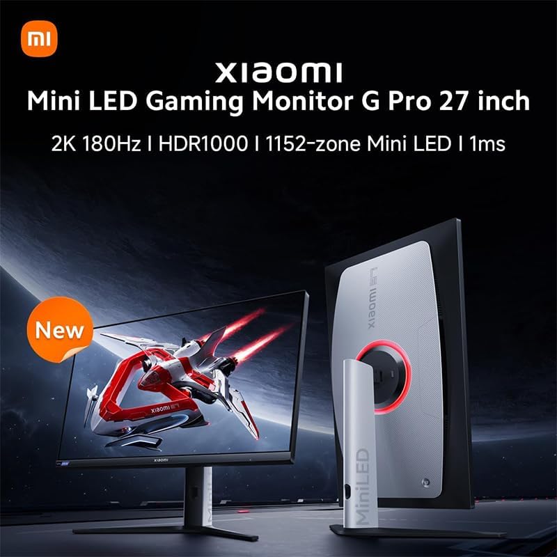 Xiaomi Mini monitor de jogos LED G Pro 27i Reino Unido preto