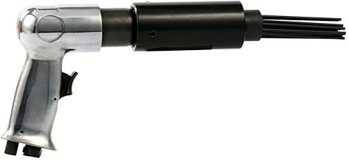 YaeTek Herramienta de escalador de aguja neumática de aire, agarre de pistola, removedor de corrosión de escoria de óxido, desbarbado