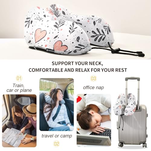 Almohada de espuma viscoelástica tamaño único para cuello miniatura 4
