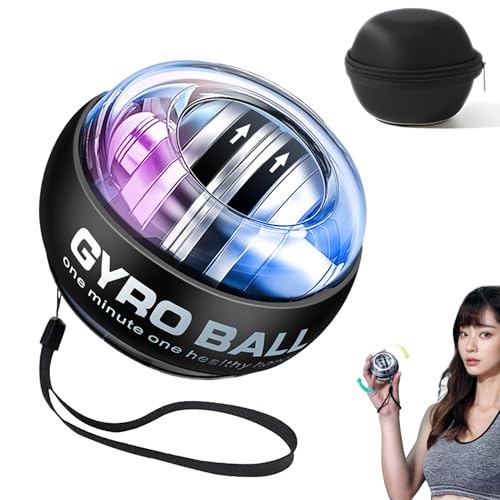 Wrist Gyro Ball Powerball with LED Lights