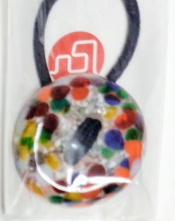 津軽びいどろ ヘアゴム ねぶた 日本製 匿名配送