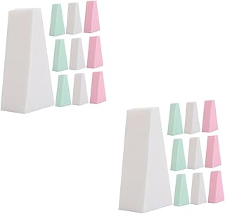 Mipcase 60 almohadillas de maquillaje triangu...