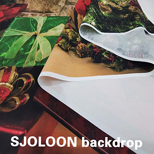 Sjoloon 10X8Ft Christmas Photography Backdrops Child Christmas Fireplace Decoration Background For Photo Studio (11209) #TOP2