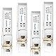 QSFPTEK 4Pack 10GBASE-T SFP+ Kupfer RJ45 Modul Transceiver up to 30m, SFP+ auf RJ45 für Cisco SFP-10G-T-S, Ubiquiti UF-RJ45-10G, Netgear, D-Link, Supermicro, TP-Link, Linksys, andere offene Schalter