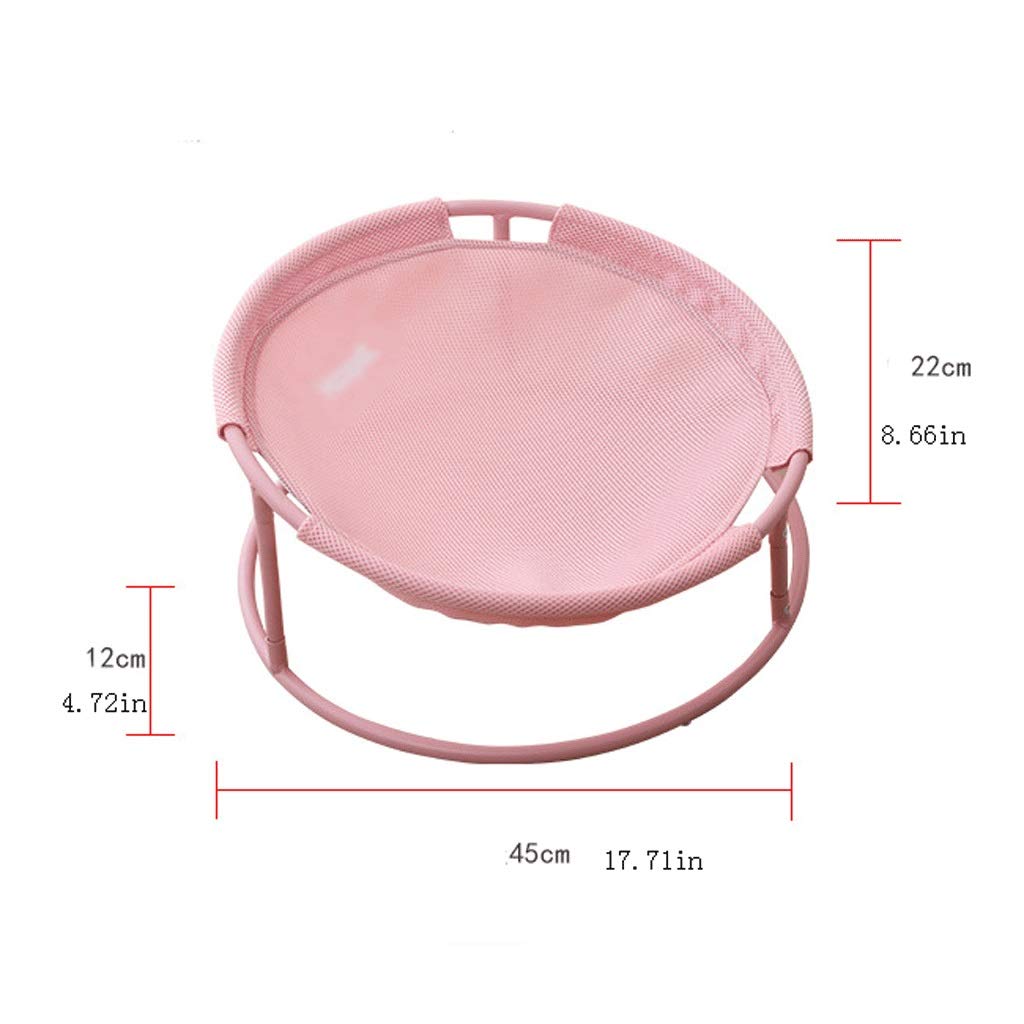 Hamac pour chat avec fenêtre Hamac chat peut accueillir des petites et moyennes chats ou chiens Toy.Maille respirante et amovible Cat lit (bleu / rose) Lit suspendu pour animaux de compagnie