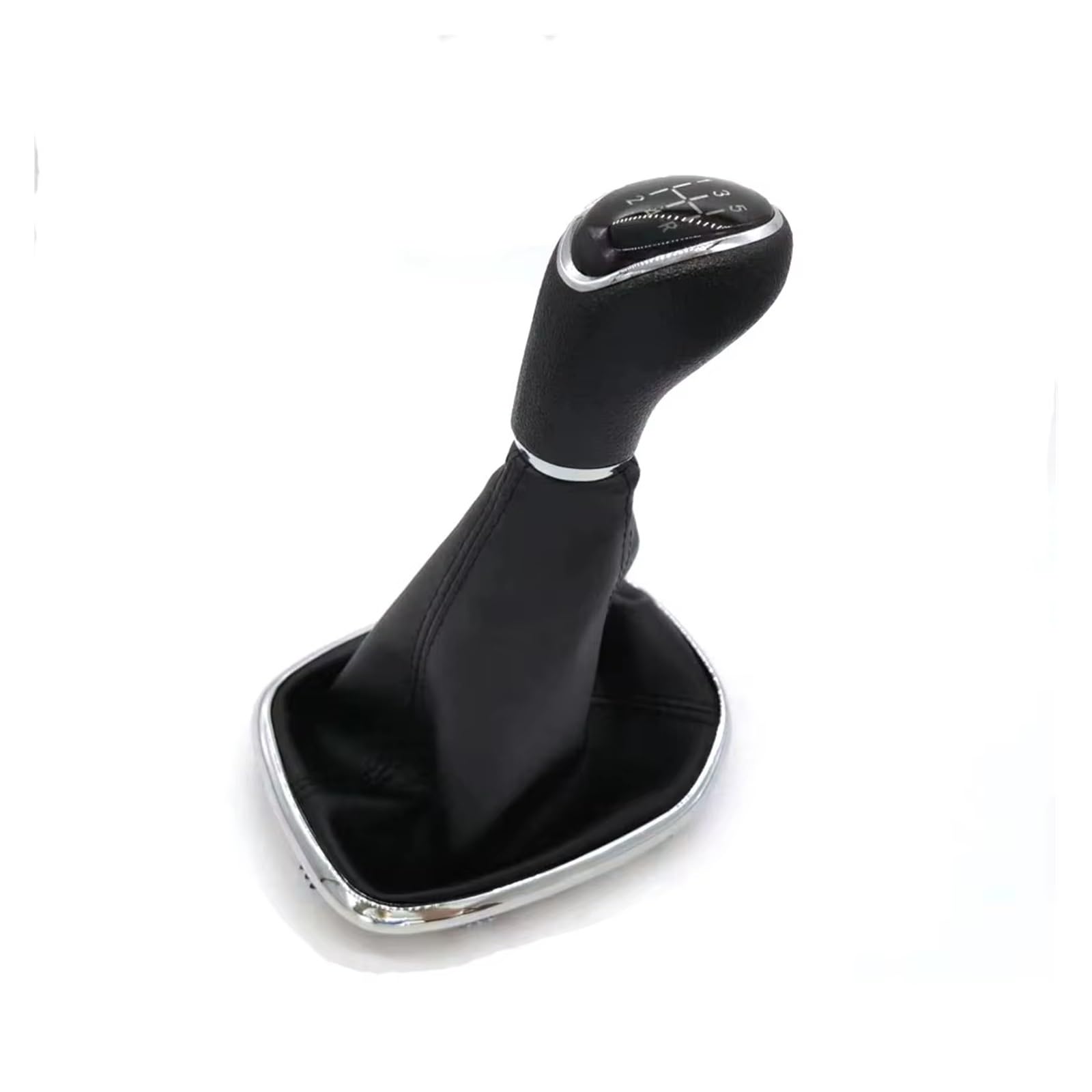 LinQianBhD Car Gear Shift Knob for Spark for Ng for Activ Shifter Handball Lever Car Gear Shift Knob Leather Gaitor Boot