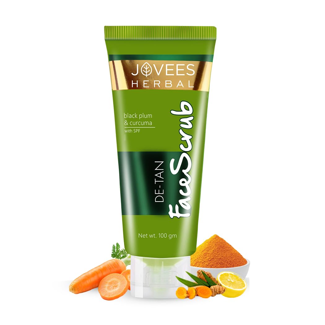 Jovees Ayurvedic De-Tan Scrub (100g)