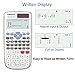 OSALO Scientific Calculator 417 Function 2 Line 10+2 Digits Written Display Solar Scientific Calculator (OS 991ES Plus)