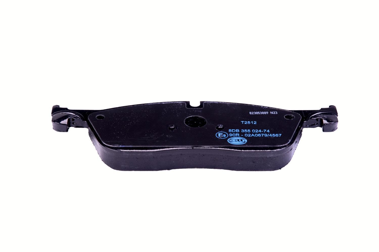 HELLA PAGID 8DB 355 024-741 Juego de pastillas de freno T2512 Sistema de frenos Teves preparado para indicador desgaste por ej. JAGUAR / LAND ROVER