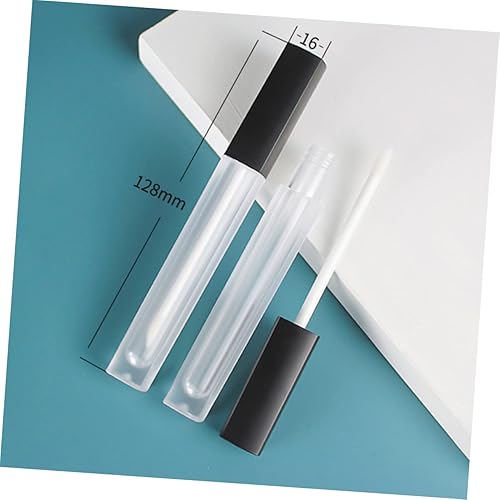 10pcs Transparent Empty Lip Gloss Containers Durable Makeup Bottles for Travel for Lip Gloss Oil and Dye Liquid