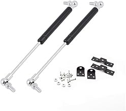 RAB Gas Pumps, Gas Struts, Gas Shocks Lift Support for Cabinet (Code- Gas Pump, Size- 12" Load Capacity:- 10 kg, Color- Black, Pack of 1 Set of 2 PCS)