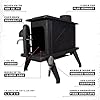 Cleveland Iron Works Single Burn Rate Erie Wood Stove #3