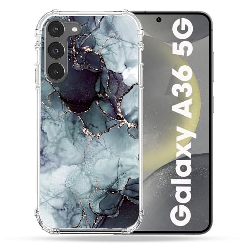 Coque Samsung Galaxy A36 5G Housse Antichoc Cokitec Marbre Gris Durable