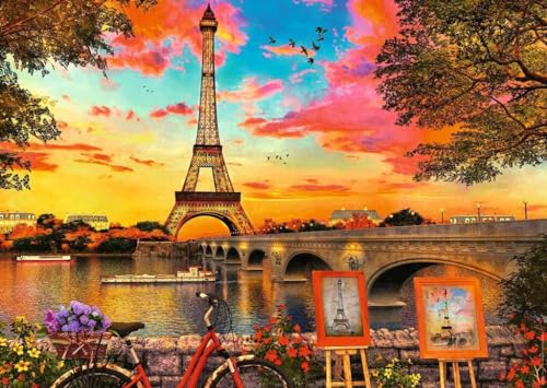 Puzzle 1000 Pièces Ravensburger Les Quais De Seine - vue 3