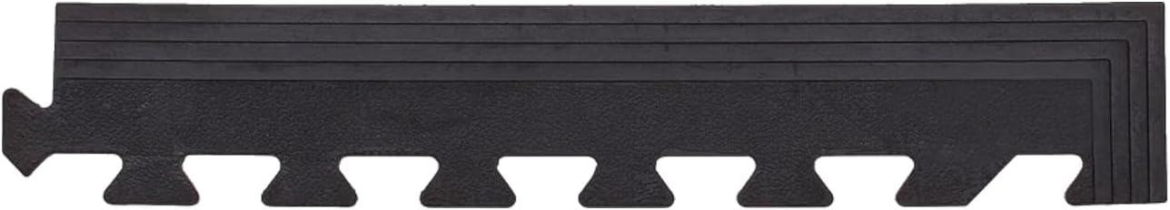 Side A Shape for Join Rubber Mats (for Connecting Corners), 10×57.5×1, J50-A, Height 3.9 x Width 22.6 x Thickness 0.4 inches (10 x 57.5 x 1 cm), Slip Prevention Natural Rubber Product