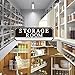 Storage Room Door Sign for Business and Home, Self-Adhesive Durable Modern Storage Room Sticker, Authorized Personnel Only Signs for Industry, Hospital, Restaurants, Private Area
