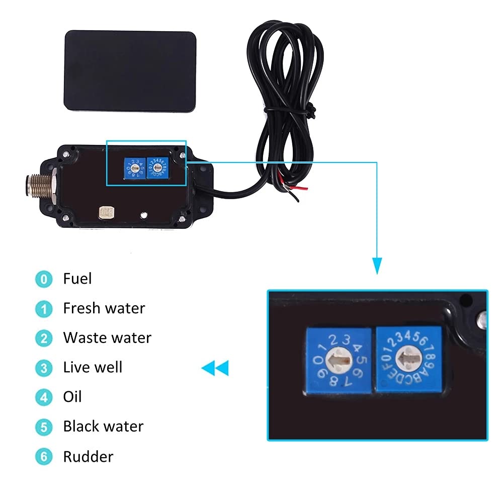 Wema NMEA 2000 Brandstofmeter | Voordelig bij - Nautic Gear