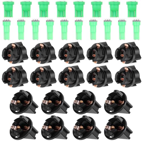 LBRST 10 x T5 74 73 2721 Twist Lock Socket 10 x T5 1-5050-SMD Green 74 73 2721 Instrument Lights 8 x T10 6-3020-SMD Green 168 Instrument Lights 8 x T10 168 Twist Lock Socket