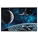 KIMDFACE Rompecabezas Puzzle 1000 Piezas,Universo Misterioso 3D Cielo Estrellado,Planeta,Luna,Tierra，Puzzle Educa Inteligencia Jigsaw Puzzles para Niños Adultos
