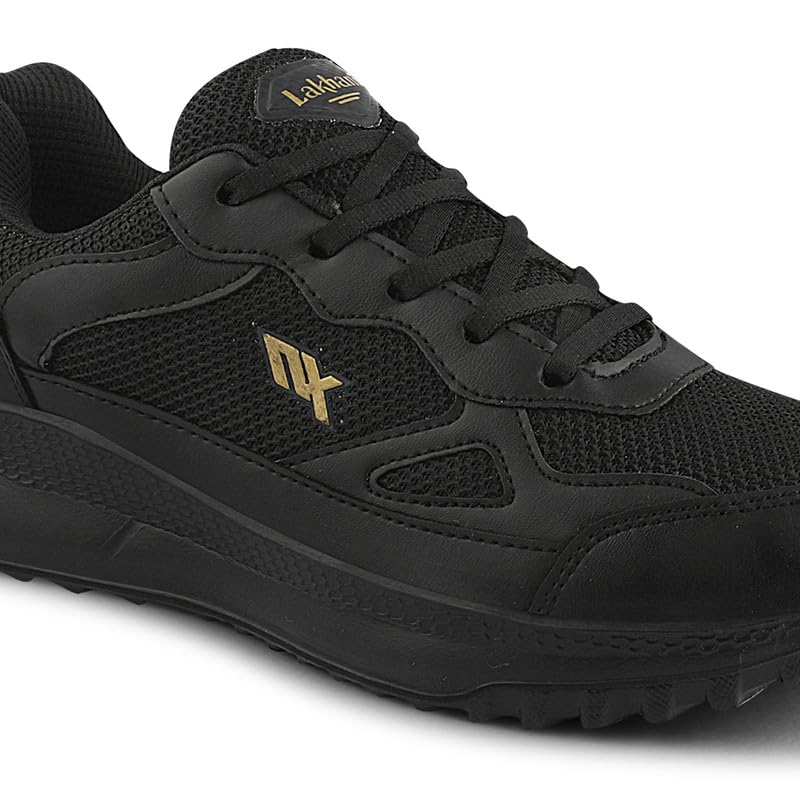 Image of Lakhani aashirwad Men's Sports Shoes | Lightweight Breathable Running Shoes for Men | Flynet Upper, Phylon Sole | Flexible, Comfortable Lace-Up Athletic Shoes