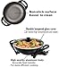 Electric Wok With Lid Nonstick - Electric Skillet Serves For 6 People, Portable Countertop Cooking Wok, 5-Dial Temperature Control, 13inch, Black