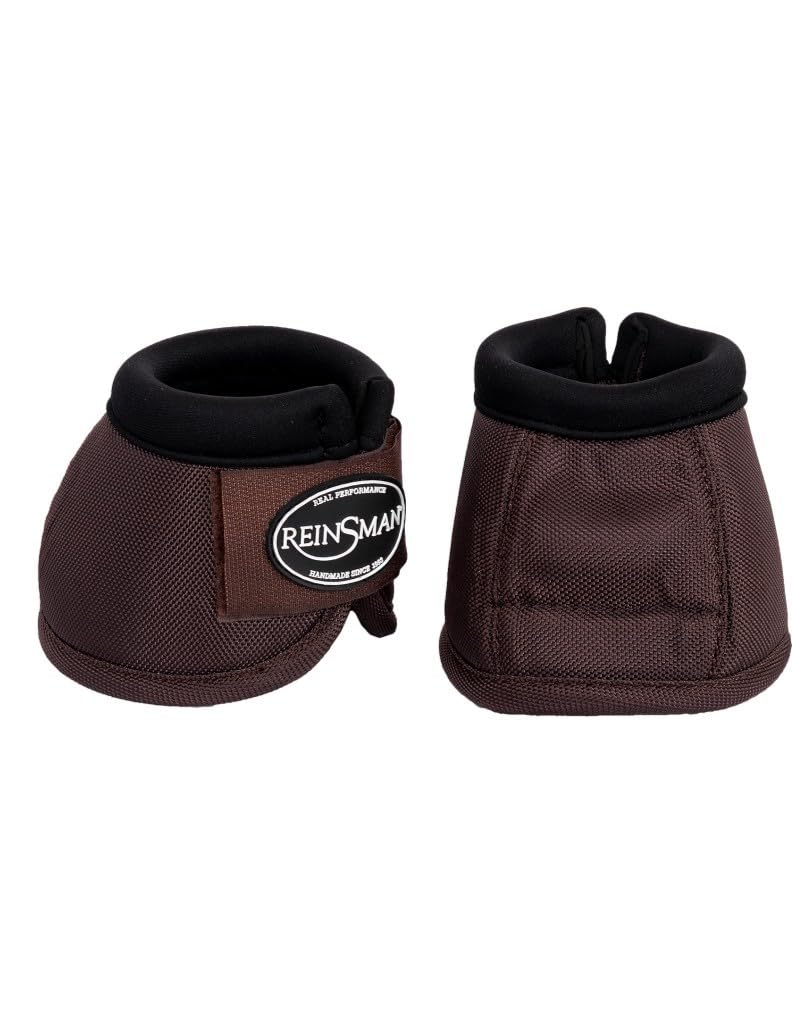 Reinsman Apex Protective Bell Boots Brown Small