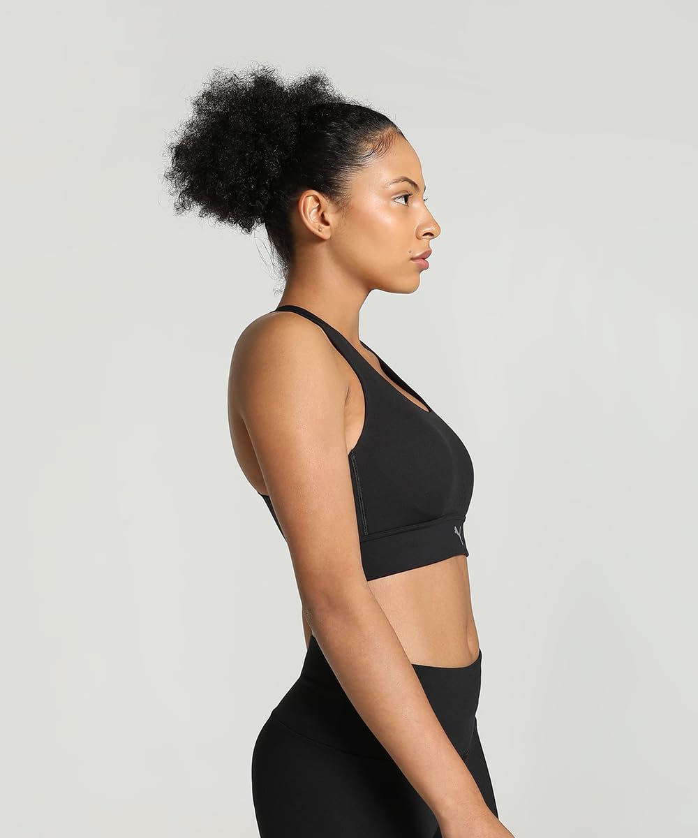 PUMA Damen PWRbreathe Lauf-BH M Black