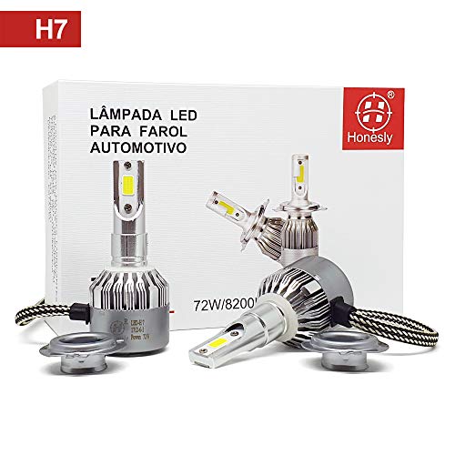 Kit Lâmpadas Tiguan 2007 a 2014 Super Led Branca 6000k 8200 Lumens Honesty