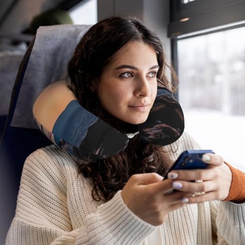 Almohada de viaje viscoelástica tamaño estándar cómoda miniatura 6