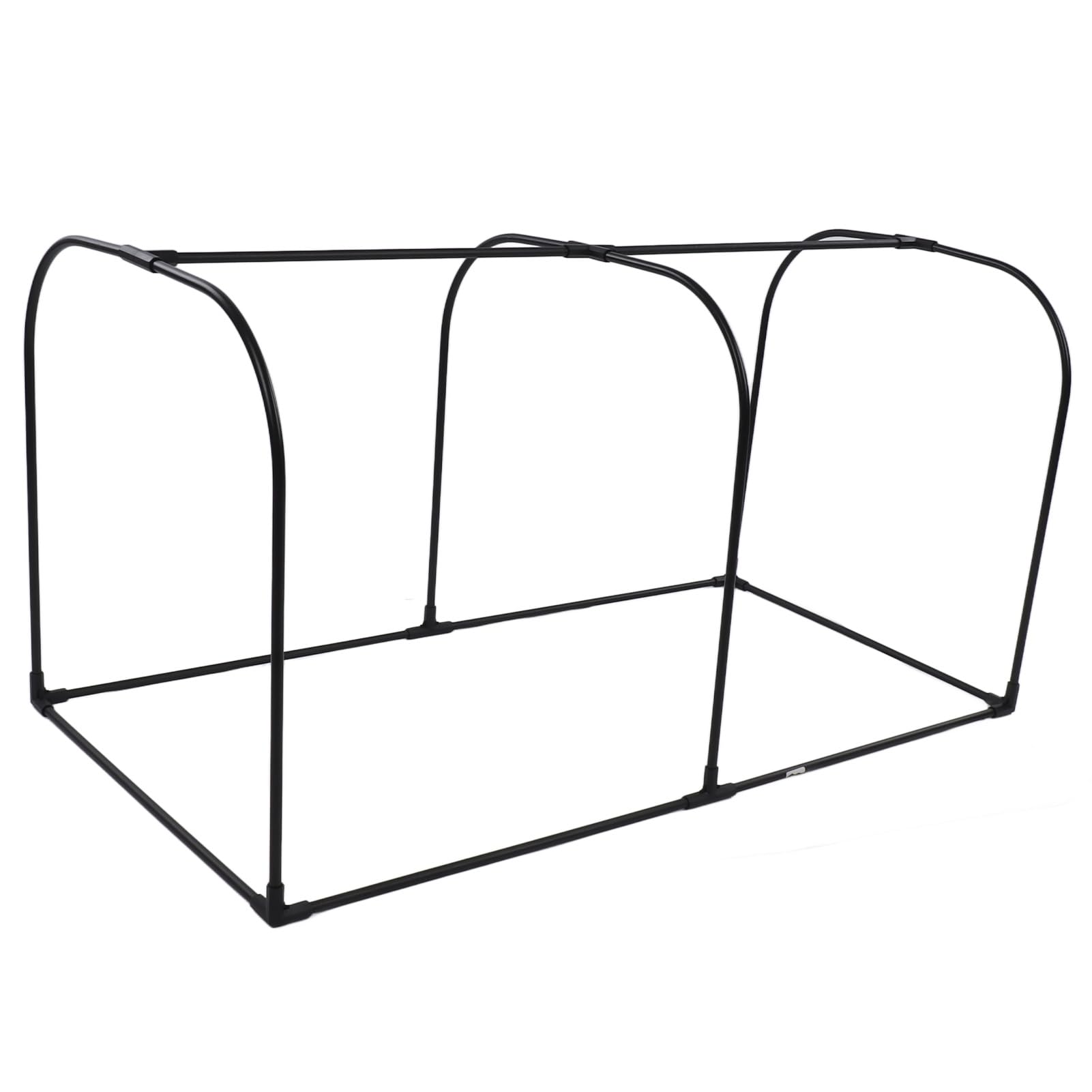 aqxreight Película de Invernadero de Plástico Transparente para Invierno 100x50x5555cm Kit de Invernadero de Jardín con Aros para la Cubierta de la Planta