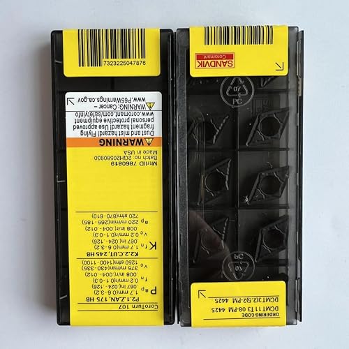 Lames DCMT11T308-PM 4425 en carbure pour un tournage net sans vibrations