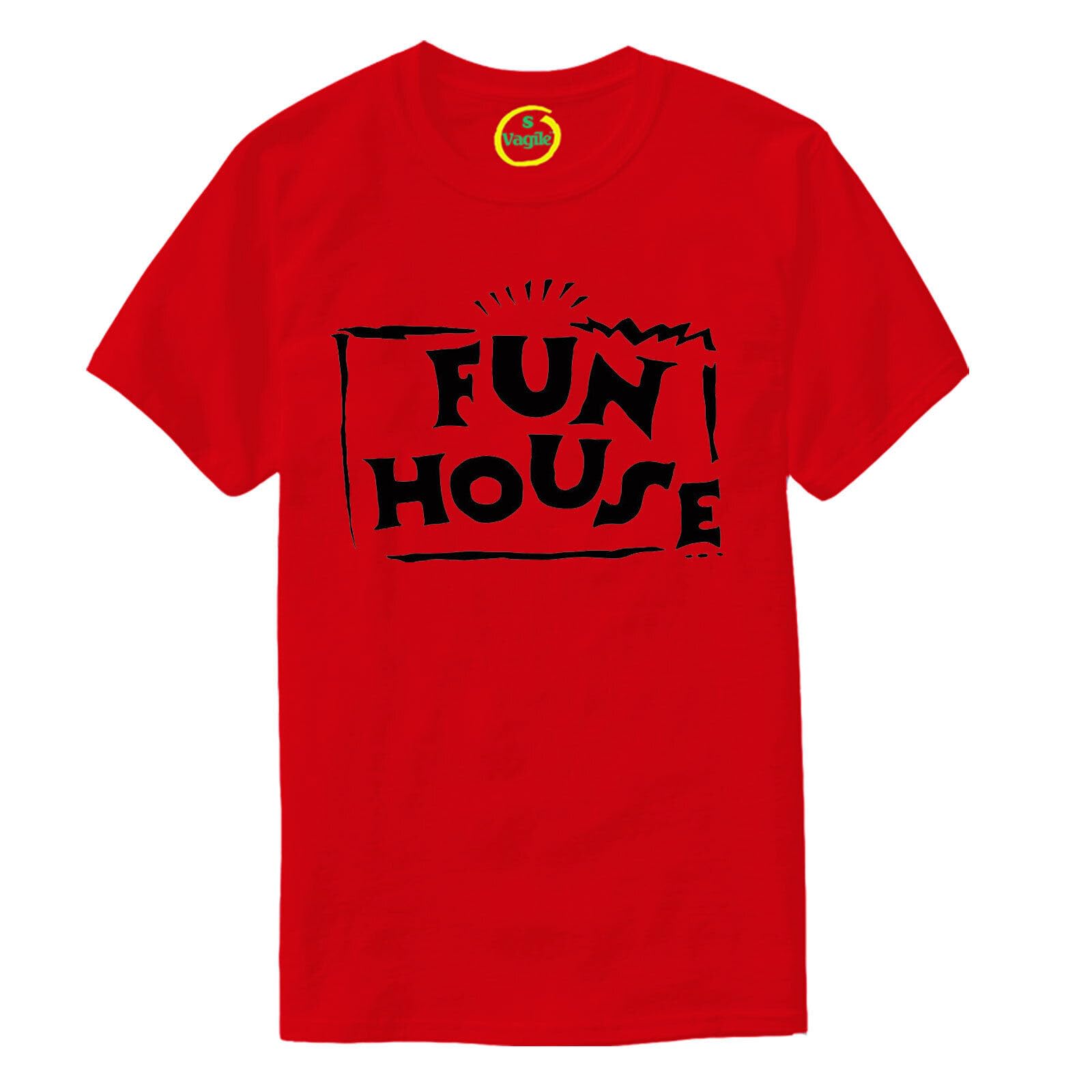 GenericFun Retro House T-Shirt Fancy Dress Pat TV Sharp Premium Kids Men's Ladies
