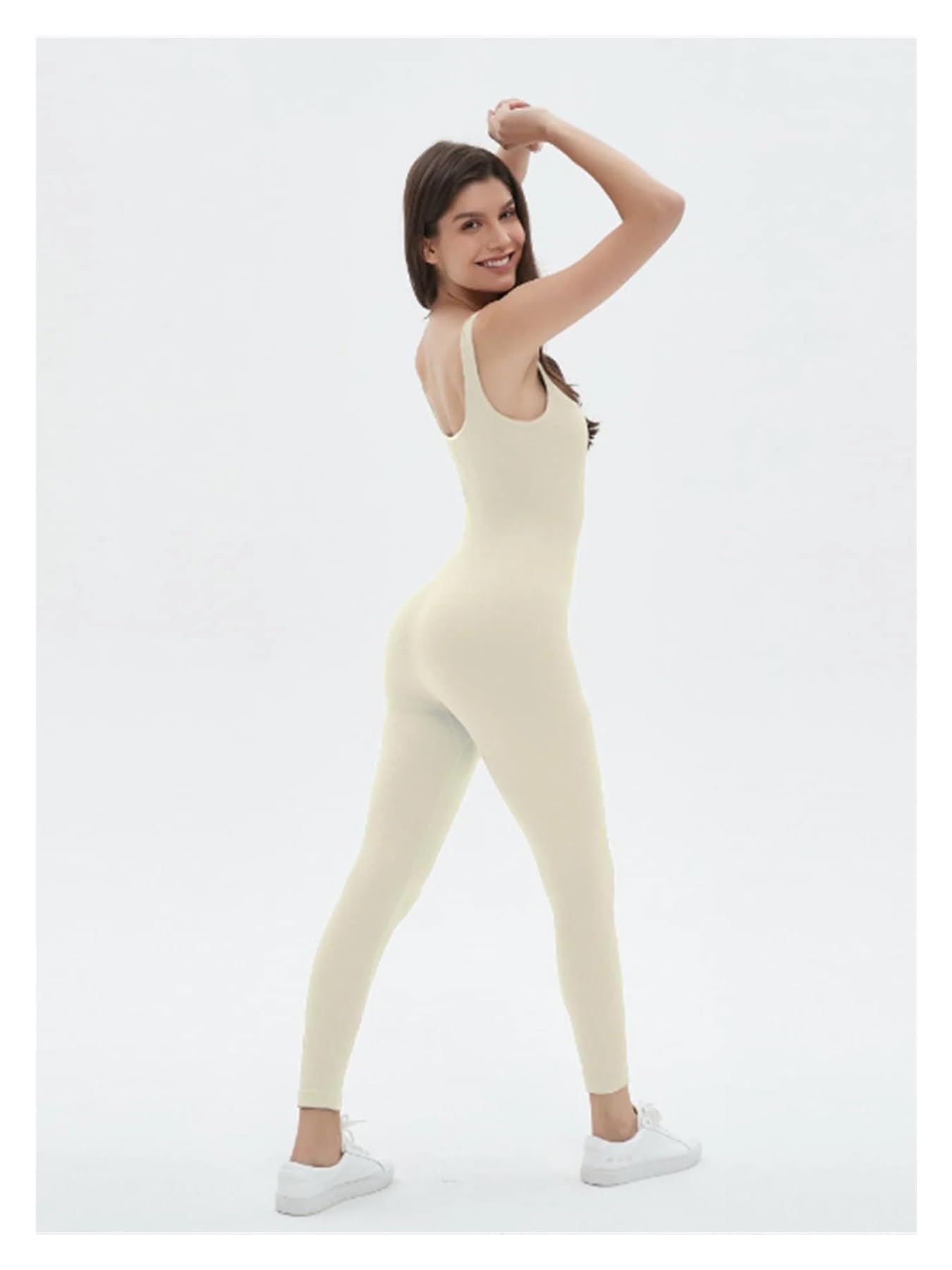 Body Sin Mangas con Espalda Descubierta For Realce De Cadera, Pantalones Fitness Adelgazantes, Ropa Deportiva Entrenamiento Corporal For Mujer para Hacer Ejercicio y Trotar