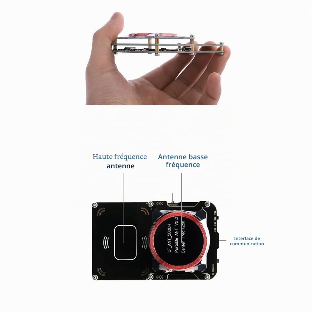 Proxmark3 512M Lecteur de cartes RFID IC/ID Clé NFC 5.0 Smart Chip Kit de Programmation de Copie Décodeur Accessoire de Duplication UID S50