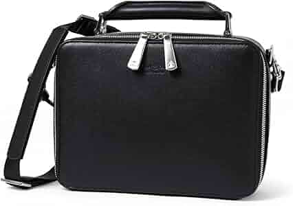 FUJITAKA, Genuine Leather Shoulder Bag, Made In Japan, No