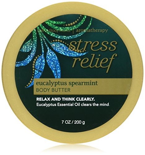 Bath & Body Works Aromatherapy Body Butter Eucalyptus Spearmint Stress Relief Holiday Edition