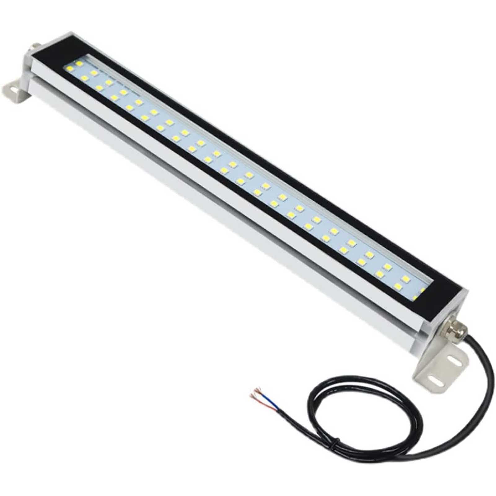 Lampa Robocza Z Obudową Ze Stopu Aluminium Przeciwwybuchowego Obrotowa Lampa Rurowa 360°, Wodoodporna Lampa Warsztatowa LED Lampa Do Maszyn CNC Do Oświetlenia Przemysłowego(Size:15W,Color:110-220v)
