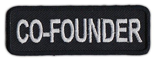 Motorcycle Biker Jacket Embroidered Patch - Co-Founder - Member Rank,