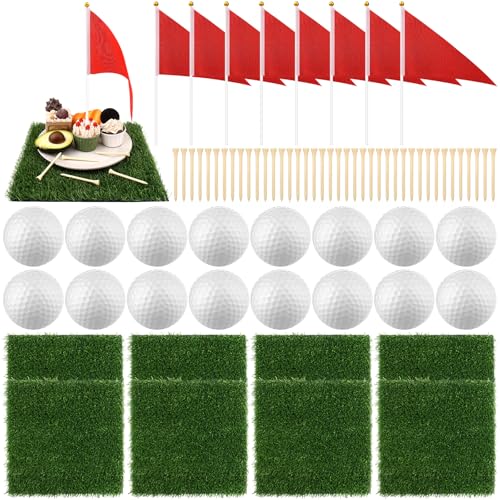 JiaUfmi 33 Pcs Golf Party Decorations Table Centerpieces Table Artificial