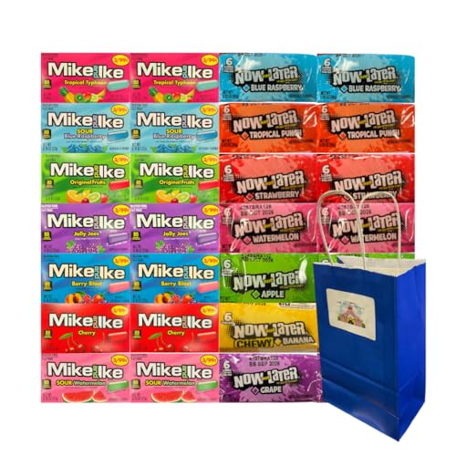 Mezcla de Dulces Masticables Frutales Surtidos 28 Piezas