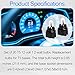 20pcs T5 Halogen Dashboard Bulbs Kits, 12V 1.5W Dash Instrument Cluster Lights for Car Interior Compatible with T5 Bases Universal Automotive Gauge Panel Replacement Bulbs