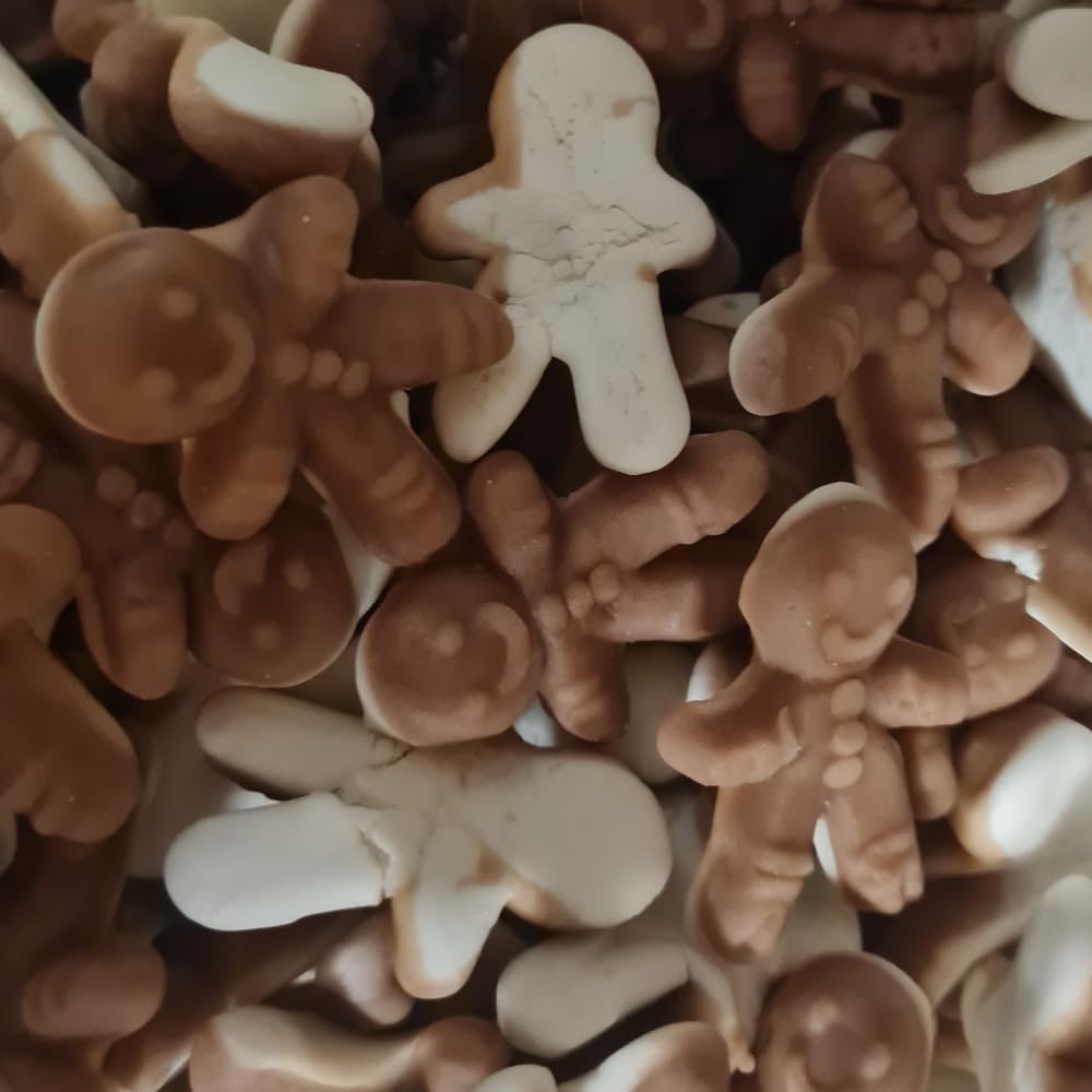 TAOS Gingerbread Men Foam Jelly Gummy Pick & Mix Sweets Vidal 500g (Fruit)