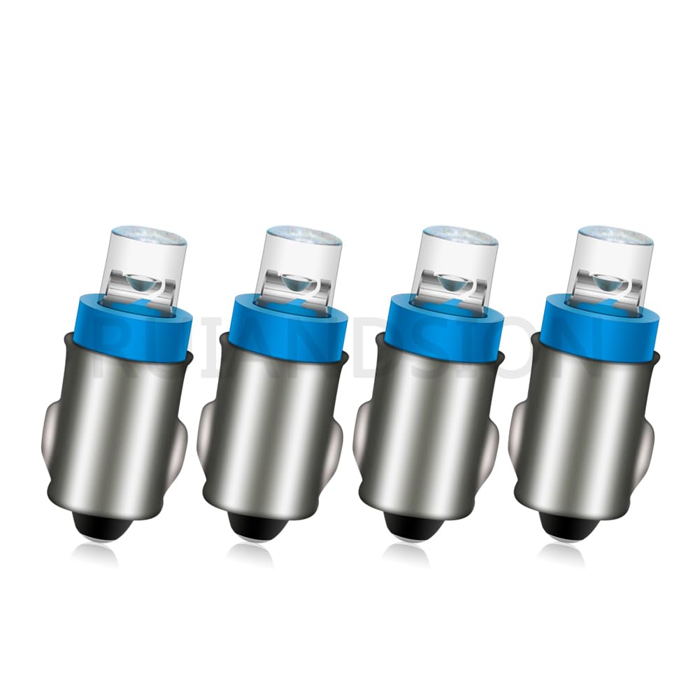 Ruiandsion 4pcs BA7S LED Dashboard Light Bulbs F3 1 12V DC 50LM Blue Auto LED Interior Bulb,Non-Polarity — image 1