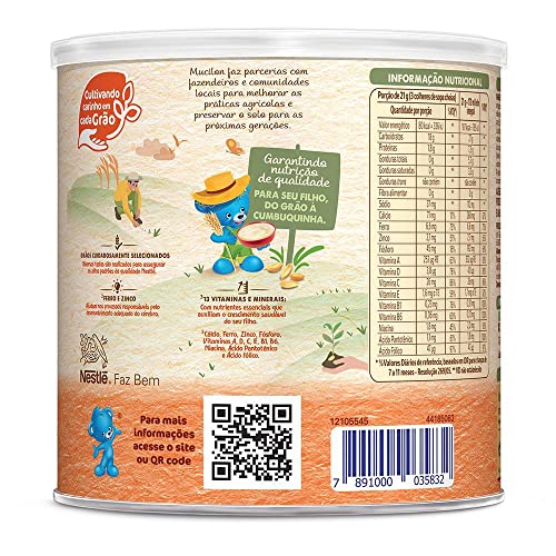 Cereal Infantil, Multicereais, Mucilon, 400g