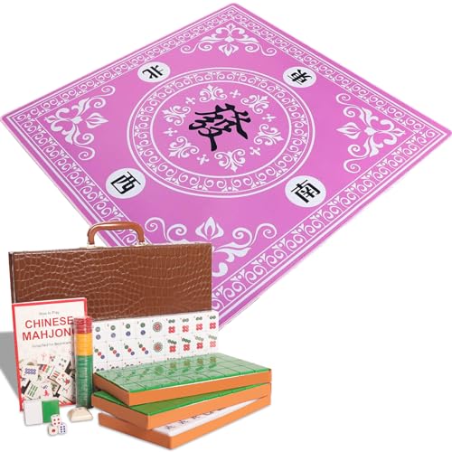 Set de Mahjong Chino con 146 fichas grandes